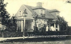 Residence of Col. Caleb Chase - West Harwich, Massachusetts MA