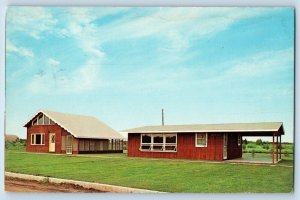 Wadena Minnesota MN Postcard Model Cottages Display Merickel Lumber Mills 1960