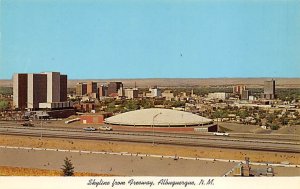 Skyline from Freeway Albuquerque, New Mexico NM