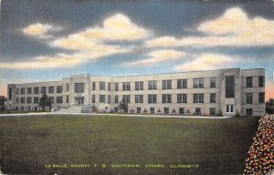 Ottawa Illinois La Salle Co TB Sanitarium Vintage Postcard AA57047
