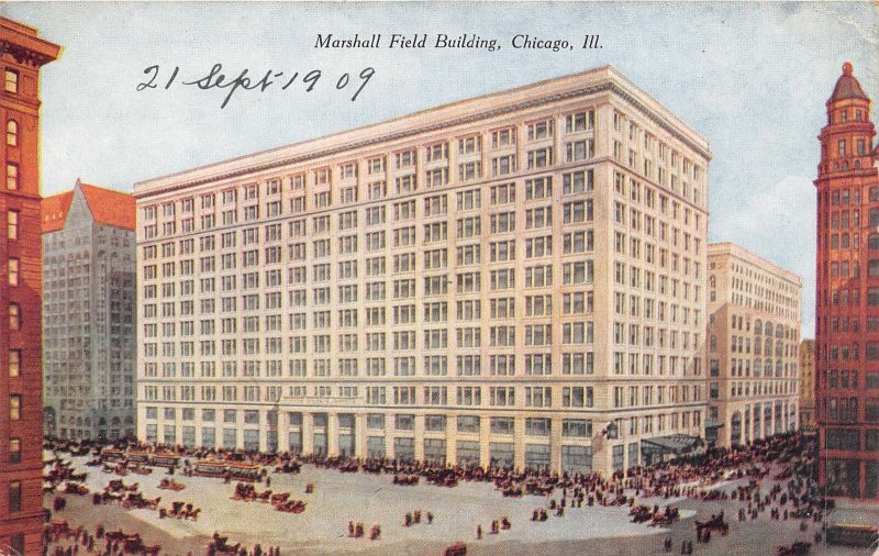 br105577 marshall fields buildings chicago illinois