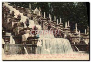 Postcard Old St Cloud Parc La Grande Cascade