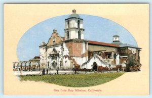 OCEANSIDE, CA California ~ SAN LUIS REY MISSION  c1910s Newman Postcard