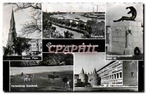 Postcard Old Groetren uit Arnhem