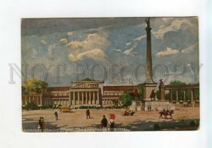 528065 Hungary BUDAPEST Museum of Fine Arts Millennium Monument TUCK #2016