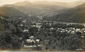 C-1910 Birdseye View ROCHESTER VERMONT RPPC postcard 5499