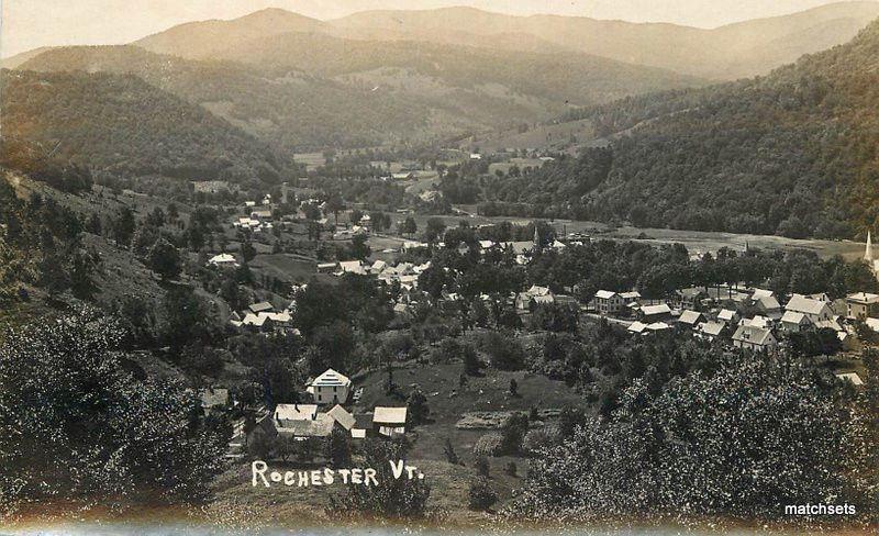 C-1910 Birdseye View ROCHESTER VERMONT RPPC postcard 5499