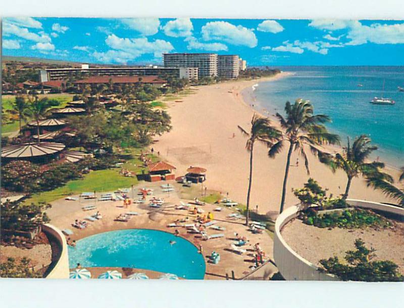 Unused Pre-1980 KAANAPALI BEACH Maui Hawaii HI M6749