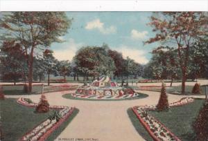 Illinois Chicago Scene In Humboldt Park 1910