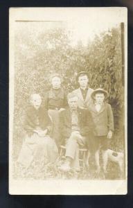 RPPC SEDALIA MISSOURI GARNET FAMILY E 6th STREET RESIDENCE REAL PHOTO POSTCARD