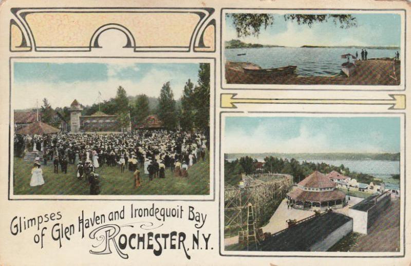 Glen Haven and Irondequoit Bay - Rochester, New York - pm 1910 - DB