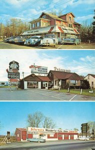 Bear Glasgow, & Talleyville DE Multi-View Ice Cream Fudge Candies Postcard