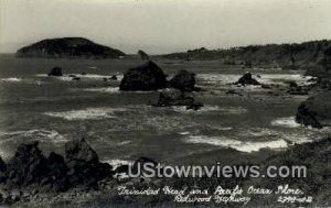 Trinidad head, Real photo - Redwood Highway, California CA  