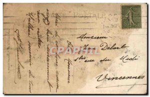 Old Postcard Paris the sacred heart