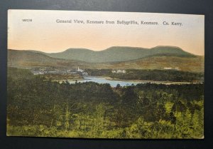 Mint Vintage General View Kenmare Ballygriffin Ireland Real Picture Postcard