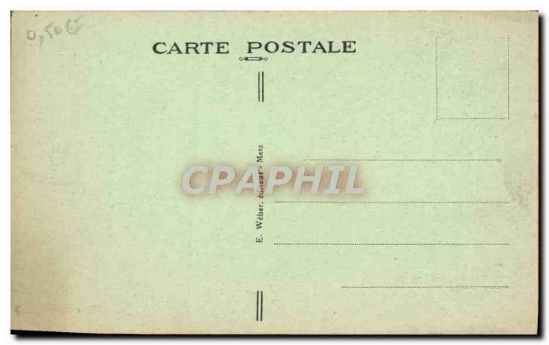 Old Postcard Metz The Prophet Daniel