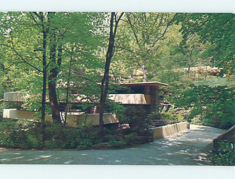 Pre-1980 FRANK LLOYD WRIGHT FALLINGWATER Near Uniontown & Pittsburgh PA W3742