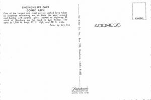 Gothic Arch - Shoshone Ice Cave, Idaho