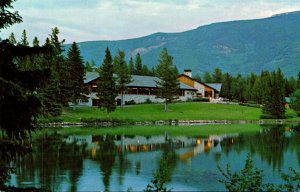 Canada Alberta Jasper Park Lodge and Lac Beauvert