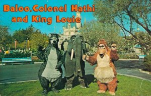 Disneyland - Anaheim  California Baloo Colonel Hathi and King Louie 04.12