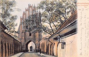 Germany 1905 Neubrandenburg Inneres Fridlaender Tor postcard C311
