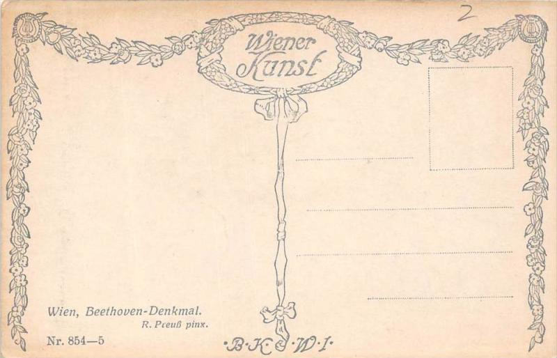 584 Austria Vienna   Beethoven - Denkmal