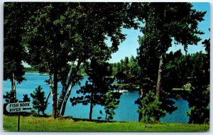 Postcard - Fish Hook River - Park Rapids, Minnesota
