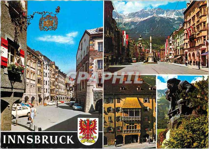 Modern Postcard Altstadt Innsbruck Maria Theresien StraBe