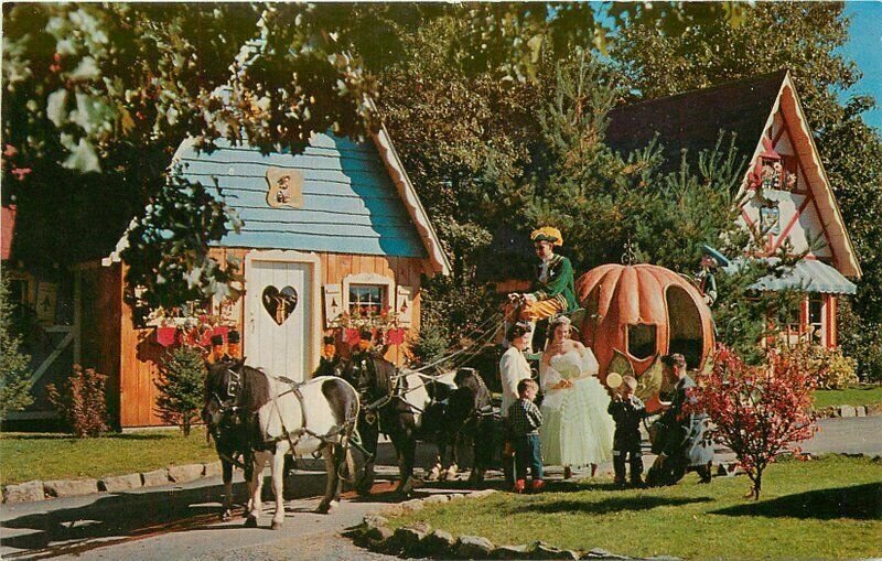 Amusement Children Storytown USA New York Ghost Town Jungle Postcard 21-3563