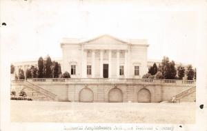 F28/ Arlington Virginia RPPC Postcard c1930s Memorial Amphitheatre Cemetery