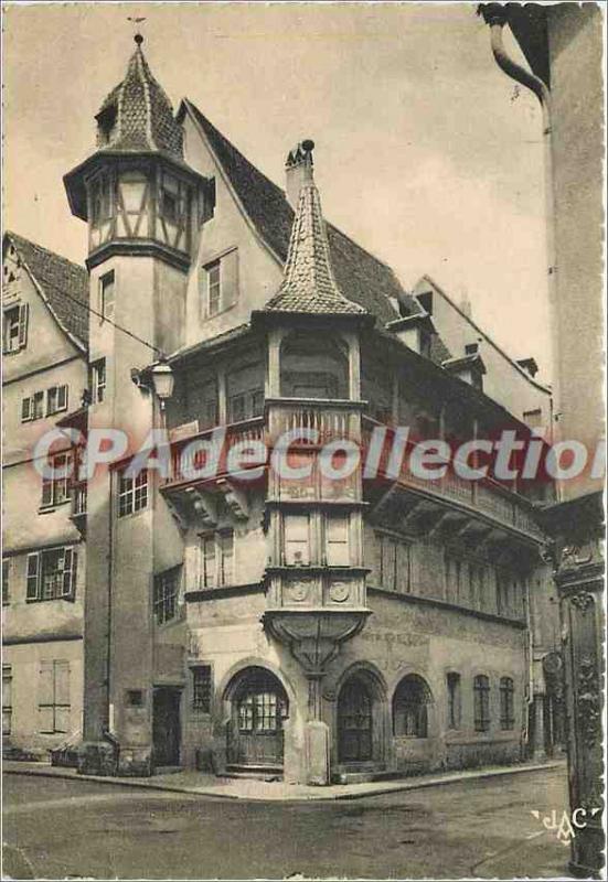 Modern Postcard Colmar Old house Puster