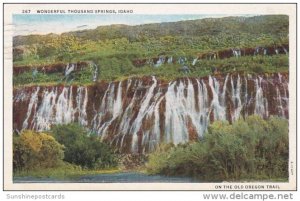 Wonderful Thousand Springs Idaho 1936