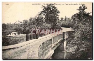 Courseulles sur Mer Old Postcard Bridge Seulles Grasse