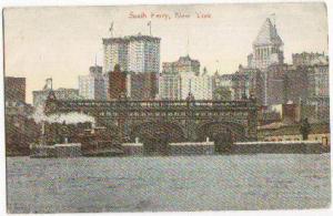 South Ferry NYC NY -vintage-