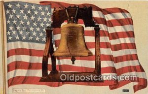 Liberty Bell Philadelphia, PA Patriotic Unused 