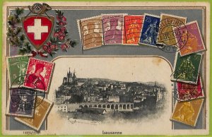 ad4560 - SWITZERLAND Schweitz- Ansichtskarten VINTAGE POSTCARD - Lausanne - 1910