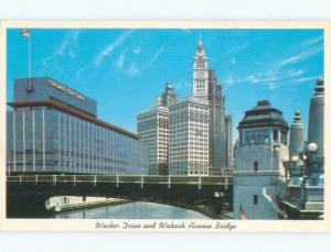 Unused Pre-1980 SUN-TIMES BUILDING & SHERATON HOTEL Chicago Illinois IL d3583