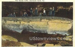 Giants Coffin - Mammoth Cave, KY