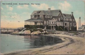 Postcard New London Ocean Beach The Casino CT