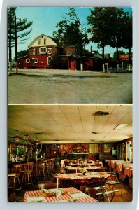 Stroudsburg PA- Pennsylvania, Lobster at the Beaver House, Chrome Postcard