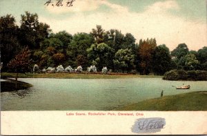 Ohio Cleveland Rockefeller Park Lake Scene