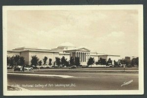 Ca 1924 Real Post Post Card Washington DC National Gallery Of Art