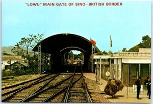 Postcard - Lowu Main Gate Of Sino-British Border - Hong Kong, China
