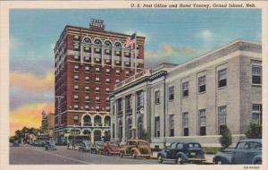 Nebraska Grand Island Post Office and Hotel Yancey Curteich