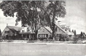Chrome HOUSE SCENE Whitman - Near Brockton & Boston Massachusetts MA AH7271