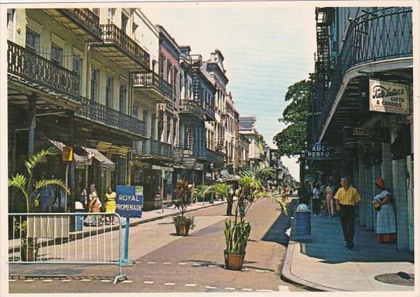 Louisiana New Orleans Royal Street Promenade