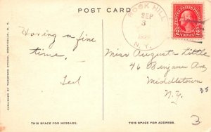 Wanaksink Lake Rock Hill, New York Postcard