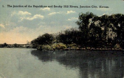 Junction of Republican - Junction City, Kansas KS  