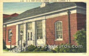 US Post Office - Clemson, South Carolina SC  