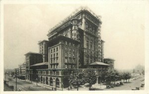Postcard RPPC 1920s Canada Vamcouver BC Hotel roadside occupation 23-12267